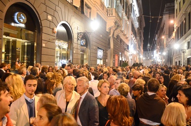 Genova - apertura serale boutique Gucci 