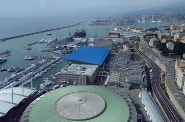 Genova - salone nautico 2013, edizione 53 - una vista dall'alto