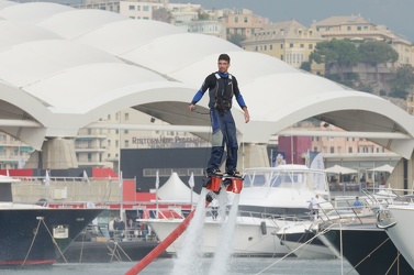 Genova - salone nautico 2013, edizione 53 - esibizione Fly Board