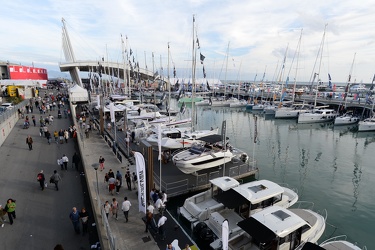 Genova - penultimo giorno dell'edizione 2015 del Salone Nautico 