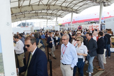 Genova - il primo giorno del salone nautico internazionale 2016