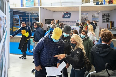 Genova, salone nautico 2020 - domenica di pioggia