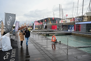 Genova, salone nautico 2020 - domenica di pioggia