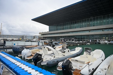 Genova, salone nautico 2020 - domenica di pioggia