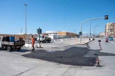 Genova, foce - allestimento ingressi salone nautico 62