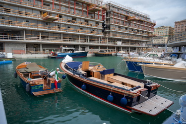 Genova, il giorno prima dell'apertura del salone nautico 2023