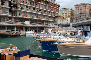 Genova, il giorno prima dell'apertura del salone nautico 2023