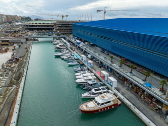 Genova, il giorno prima dell'apertura del salone nautico 2023