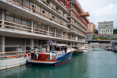 Genova, il giorno prima dell'apertura del salone nautico 2023