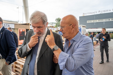 Genova, il giorno prima dell'apertura del salone nautico 2023