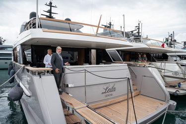 Genova, il giorno prima dell'apertura del salone nautico 2023