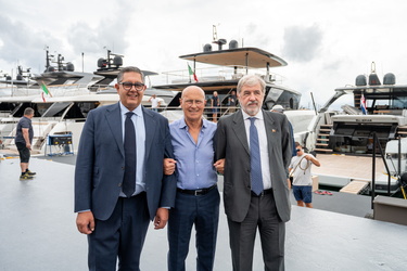 Genova, il giorno prima dell'apertura del salone nautico 2023
