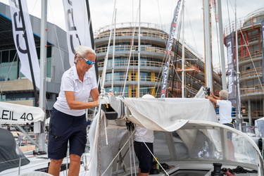 Genova, il giorno prima dell'apertura del salone nautico 2023