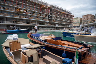 Genova, il giorno prima dell'apertura del salone nautico 2023