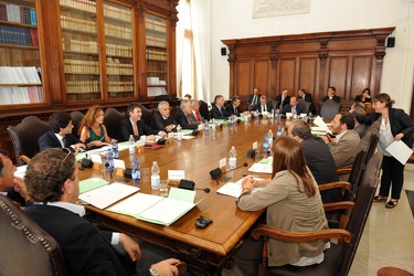 Genova - Palazzo San Giorgio - riunione comitato autorit√† portu