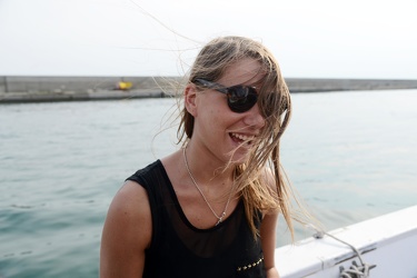 Genova - giro in barca in porto per maratona fotografica instagr