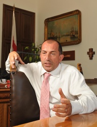 presidente dell'Autorità Portuale, Luigi Merlo