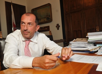 presidente dell'Autorità Portuale, Luigi Merlo