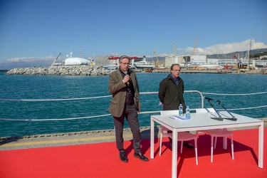 Genova, Fiera, Darsena - presentazione Progetto Mega Yacht ripar