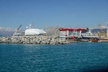 Genova, Fiera, Darsena - presentazione Progetto Mega Yacht ripar