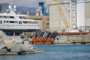 Genova, Fiera, Darsena - presentazione Progetto Mega Yacht ripar