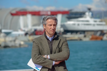 Genova, Fiera, Darsena - presentazione Progetto Mega Yacht ripar