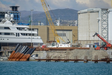 Genova, Fiera, Darsena - presentazione Progetto Mega Yacht ripar