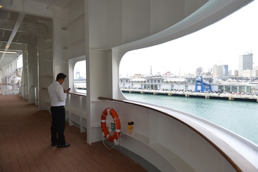 Genova - a bordo della nave da crociera MSC Preziosa