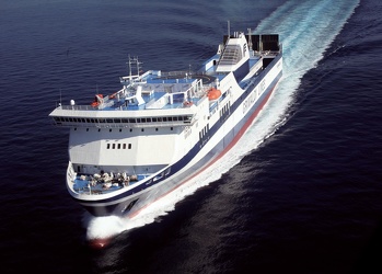 Genova - viaggio inaugurale motonave Tenacia