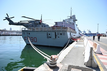 Genova, fregata Carlo Bergamini della Marina Militare - evento s