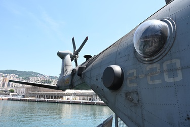 Genova, fregata Carlo Bergamini della Marina Militare - evento s