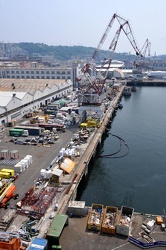 Genova Sestri Ponente - lo stabilimento Fincantieri