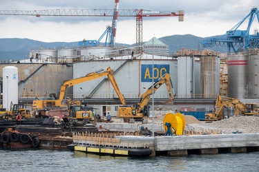 Genova, viaggio tra i cantieri aperti nel porto