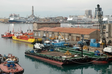 Porto Genova - Ponte Parodi e Calata Galata
