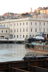 Genova, porto - la zona di ponte dei Mille