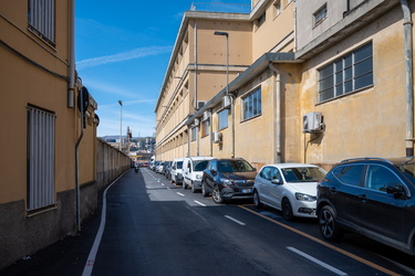 Genova, porto - strada riparazioni navali da Cavour alla Foce