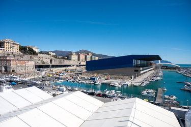 Genova, porto - strada riparazioni navali da Cavour alla Foce