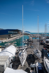 Genova, porto - strada riparazioni navali da Cavour alla Foce