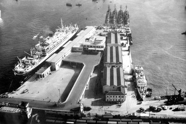 Genova - Ponte Andrea Doria nel 1952