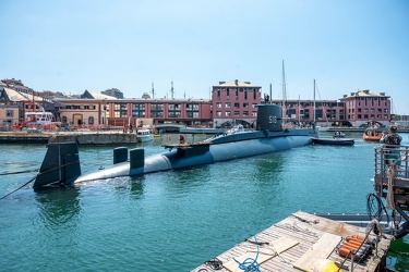 Genova, darsena, museo del mare Galata - il ritorno del Nazario 