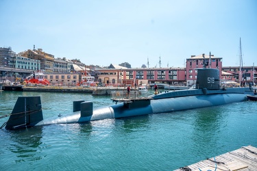 Genova, darsena, museo del mare Galata - il ritorno del Nazario 