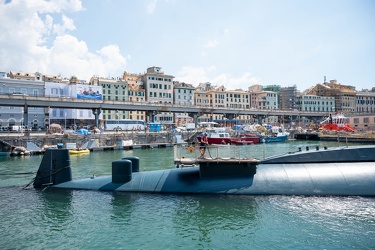 Genova, darsena, museo del mare Galata - il ritorno del Nazario 