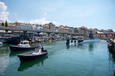 Genova, darsena, museo del mare Galata - il ritorno del Nazario 