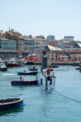 Genova, darsena, museo del mare Galata - il ritorno del Nazario 