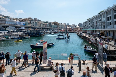 Genova, darsena, museo del mare Galata - il ritorno del Nazario 