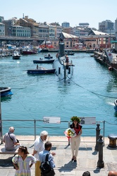 Genova, darsena, museo del mare Galata - il ritorno del Nazario 