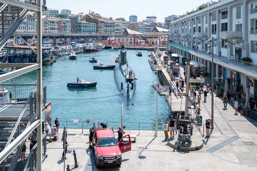 Genova, darsena, museo del mare Galata - il ritorno del Nazario 