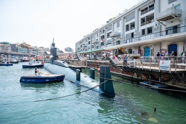 Genova, darsena, museo del mare Galata - il ritorno del Nazario 