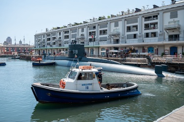 Genova, darsena, museo del mare Galata - il ritorno del Nazario 