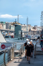 Genova, darsena - riaperte le visite al sommergibile Nazario Sau